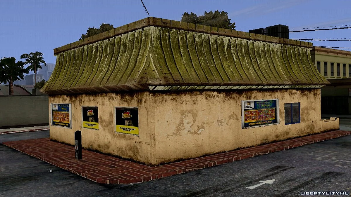 Новые текстуры для  Cluckin Bells (K-Retexture)  / GTA San Andreas (iOS, Android)
