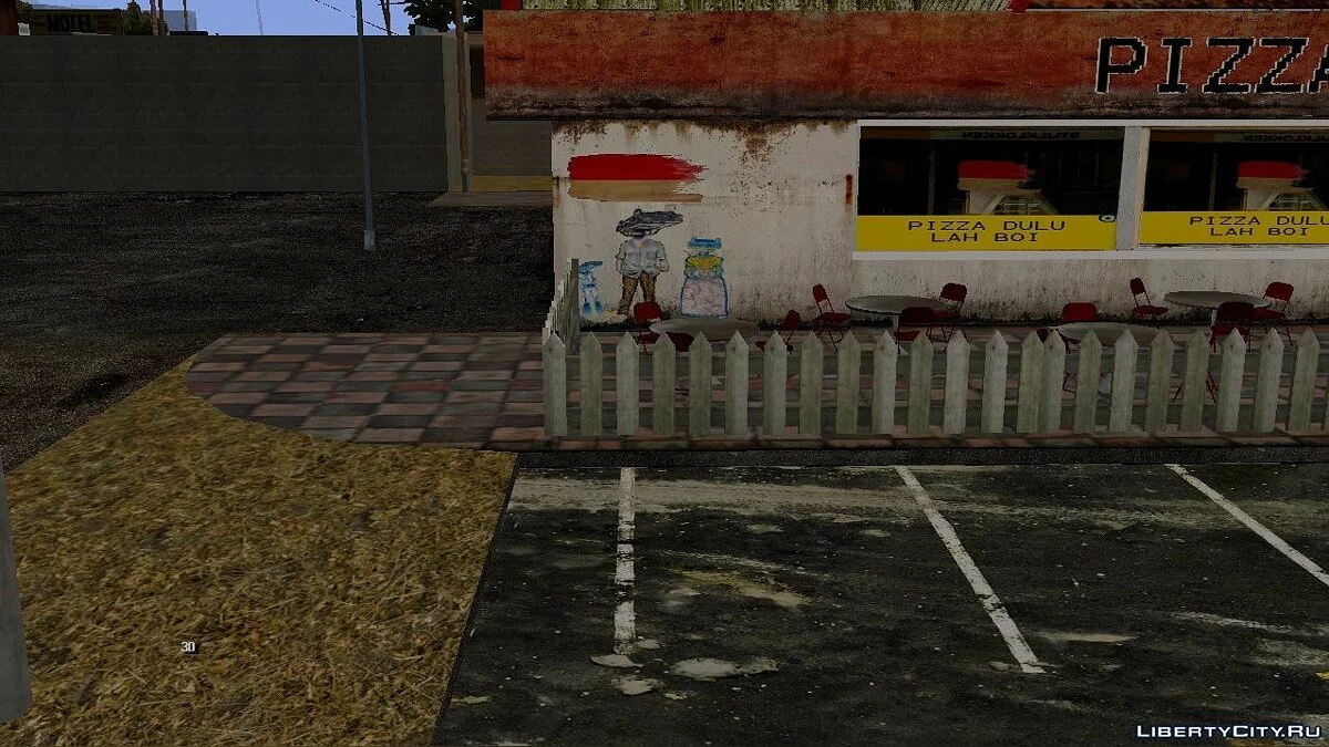Новые текстуры для Pizza Iddlestack (K-Retexture) / GTA San Andreas (iOS, Android)