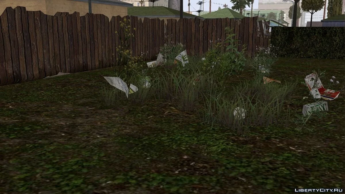 Новые текстуры в начале игры [Джефферсон] / GTA San Andreas (iOS, Android)