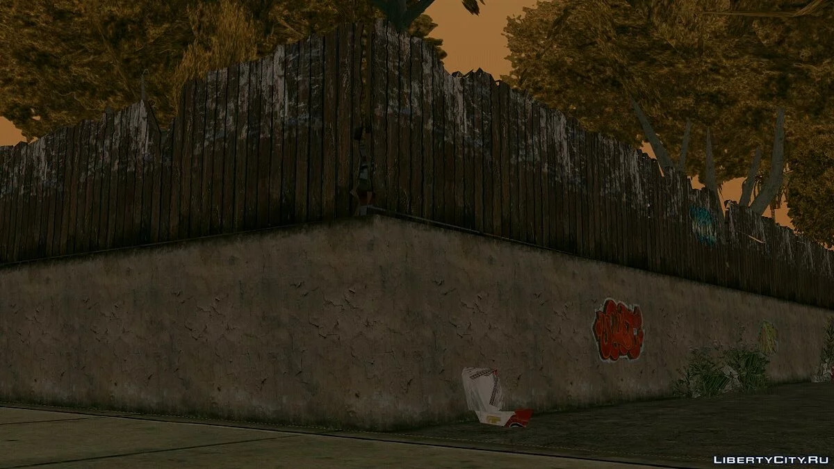 Новые текстуры в начале игры [Джефферсон] / GTA San Andreas (iOS, Android)