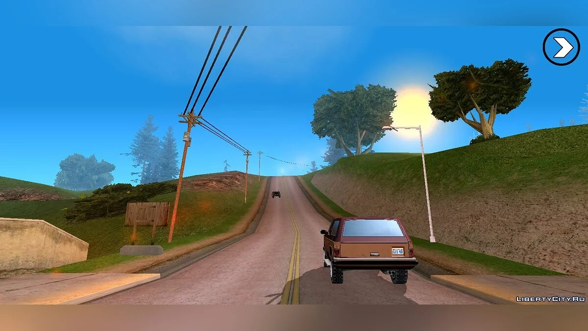 Rosa Project: HD текстуры для деревни / GTA San Andreas (iOS, Android)