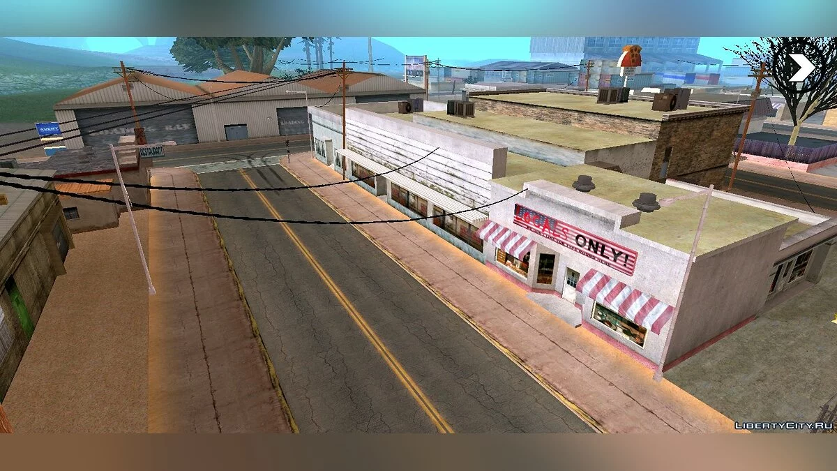 Rosa Project: HD текстуры для деревни / GTA San Andreas (iOS, Android)