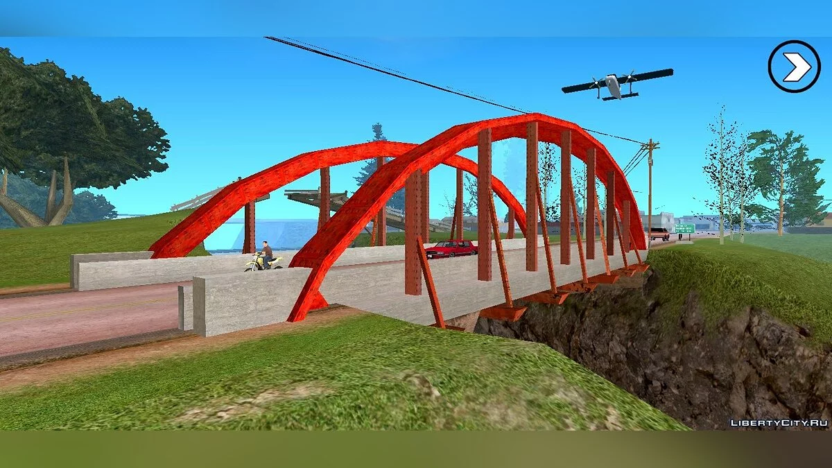 Rosa Project: HD текстуры для деревни / GTA San Andreas (iOS, Android)