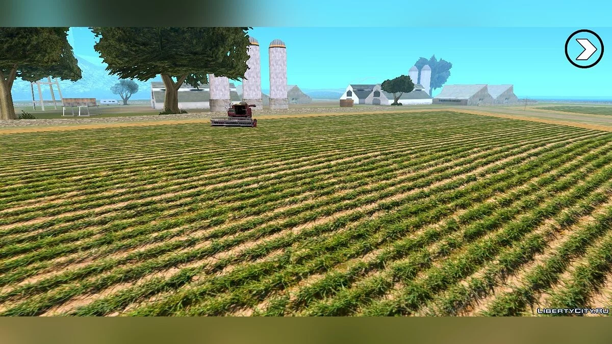 Rosa Project: HD текстуры для деревни / GTA San Andreas (iOS, Android)