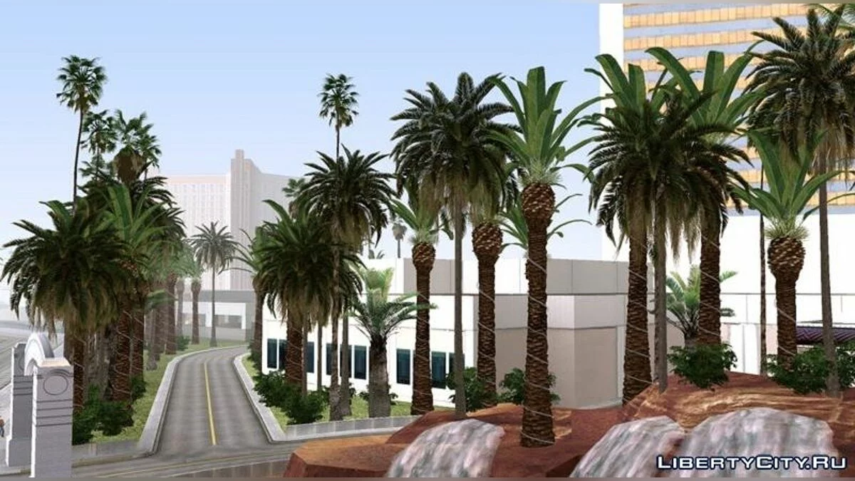 Улучшенная растительность / GTA San Andreas (iOS, Android)