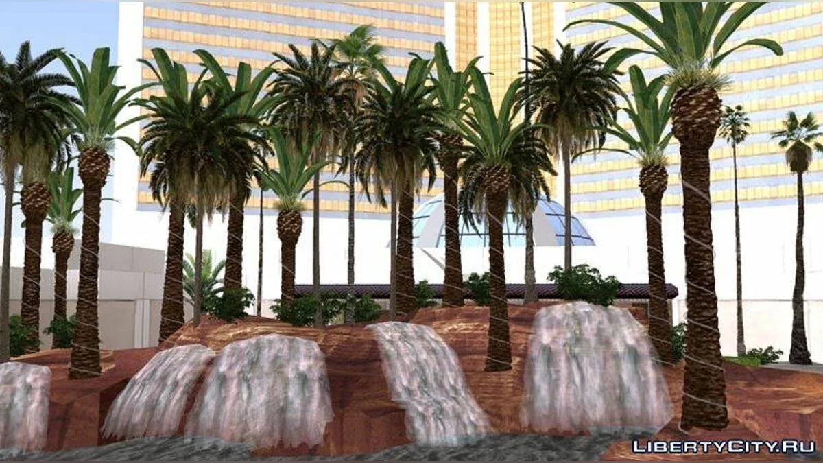 Улучшенная растительность / GTA San Andreas (iOS, Android)