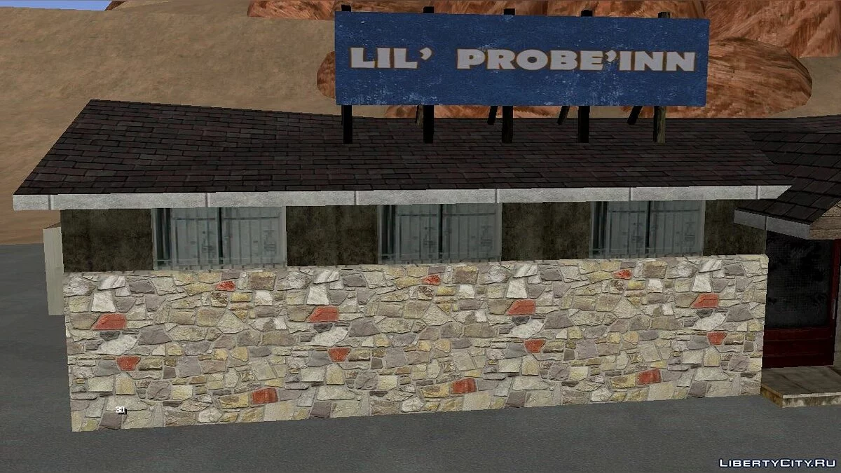 Улучшенные текстуры для бара "Lil’ Probe’Inn" / GTA San Andreas (iOS, Android)