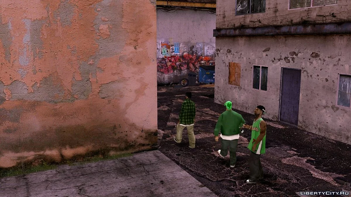 Улучшенный район Willowfield PaulST / GTA San Andreas (iOS, Android)