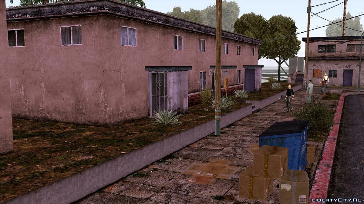 Улучшенный район Willowfield PaulST / GTA San Andreas (iOS, Android)