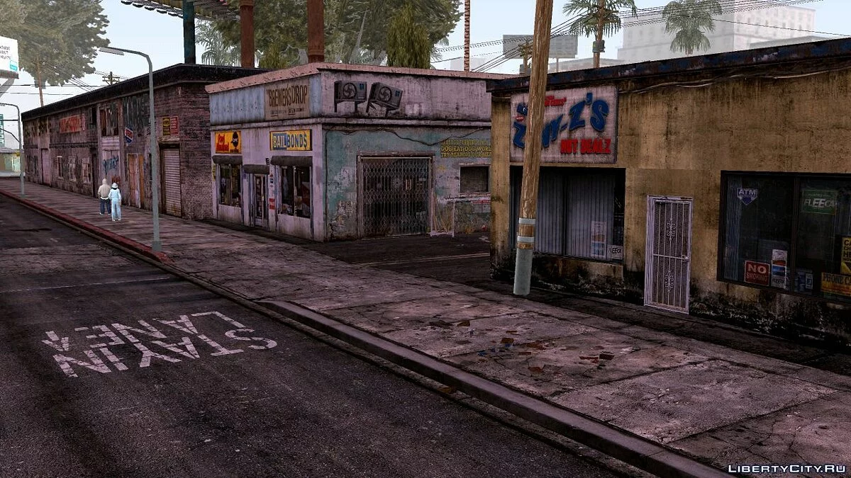 Восточный Лос-Сантос [Ретексур] / GTA San Andreas (iOS, Android)