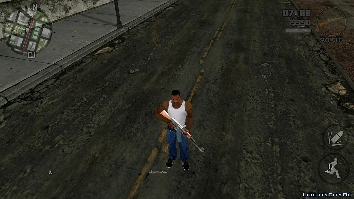 HD иконки оружия  / GTA San Andreas (iOS, Android)
