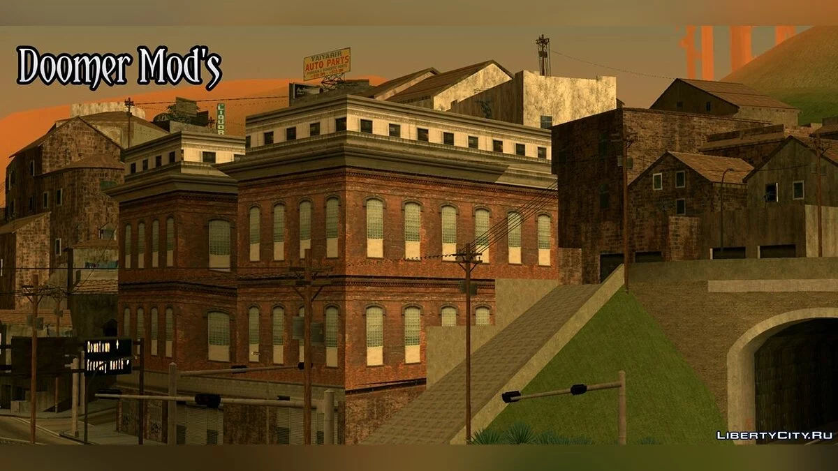 Новые текстуры для гетто / GTA San Andreas (iOS, Android)