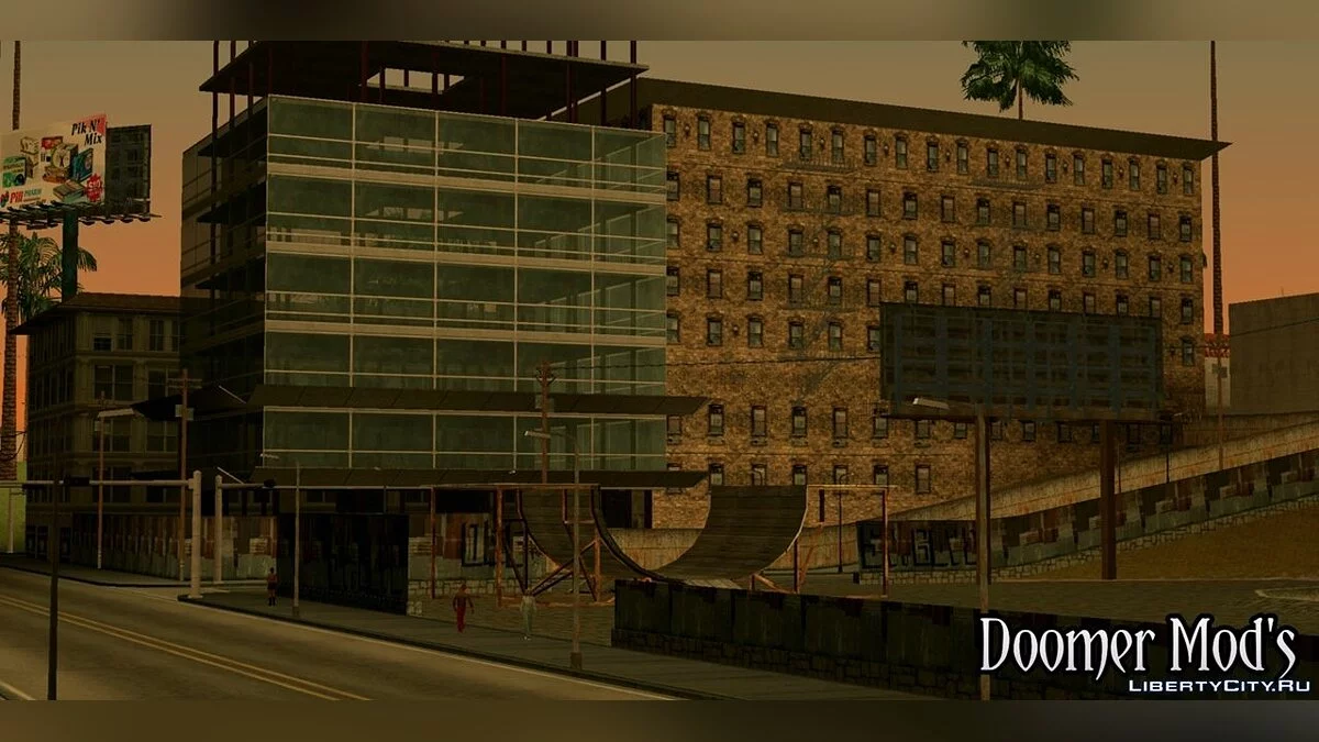 Новые текстуры для гетто / GTA San Andreas (iOS, Android)