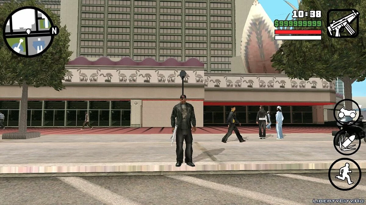 Новые текстуры зданий в Сан-Андреас / GTA San Andreas (iOS, Android)