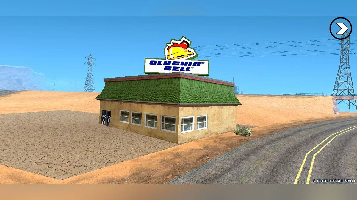 Rosa Project: HD текстуры для пустыни Лас-Вентураса / GTA San Andreas (iOS, Android)