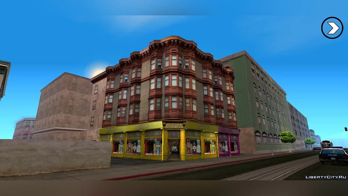 Rosa Project: HD текстуры для Сан-Фиерро / GTA San Andreas (iOS, Android)