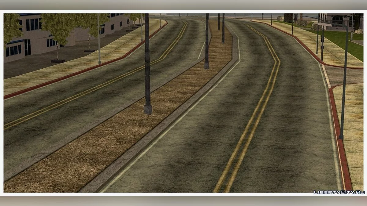 Текстуры дороги  из SRT3 V1.7 / GTA San Andreas (iOS, Android)
