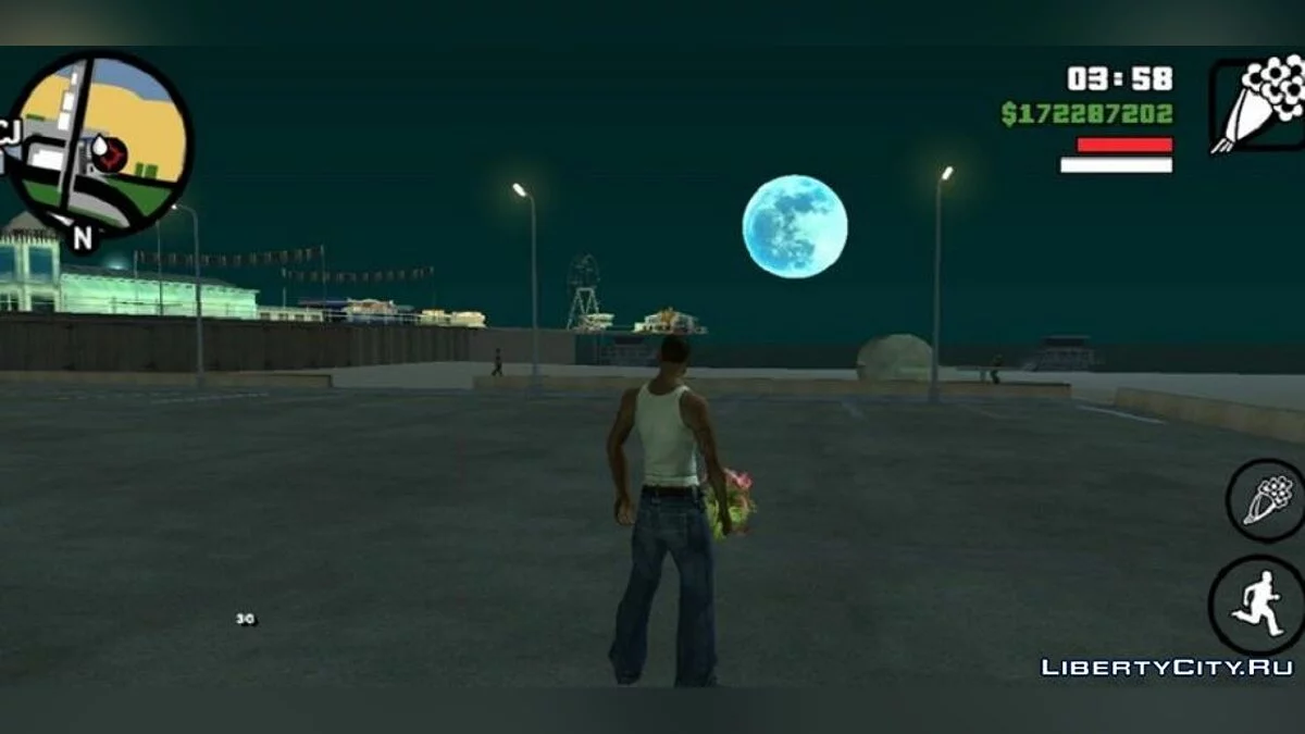 Новая луна / GTA San Andreas (iOS, Android)