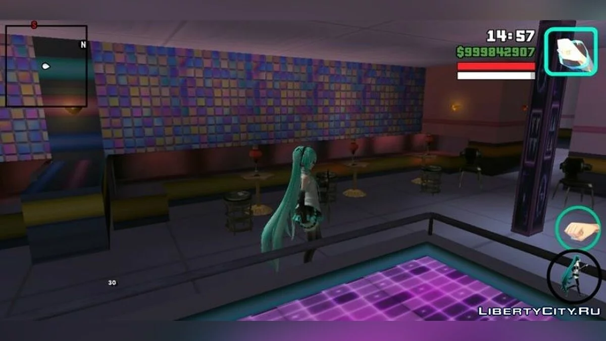 Современный стриптиз-клуб / GTA San Andreas (iOS, Android)