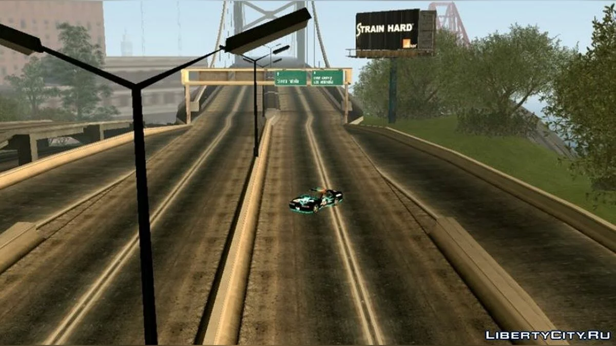 HD дороги из GTA 5 / GTA San Andreas (iOS, Android)