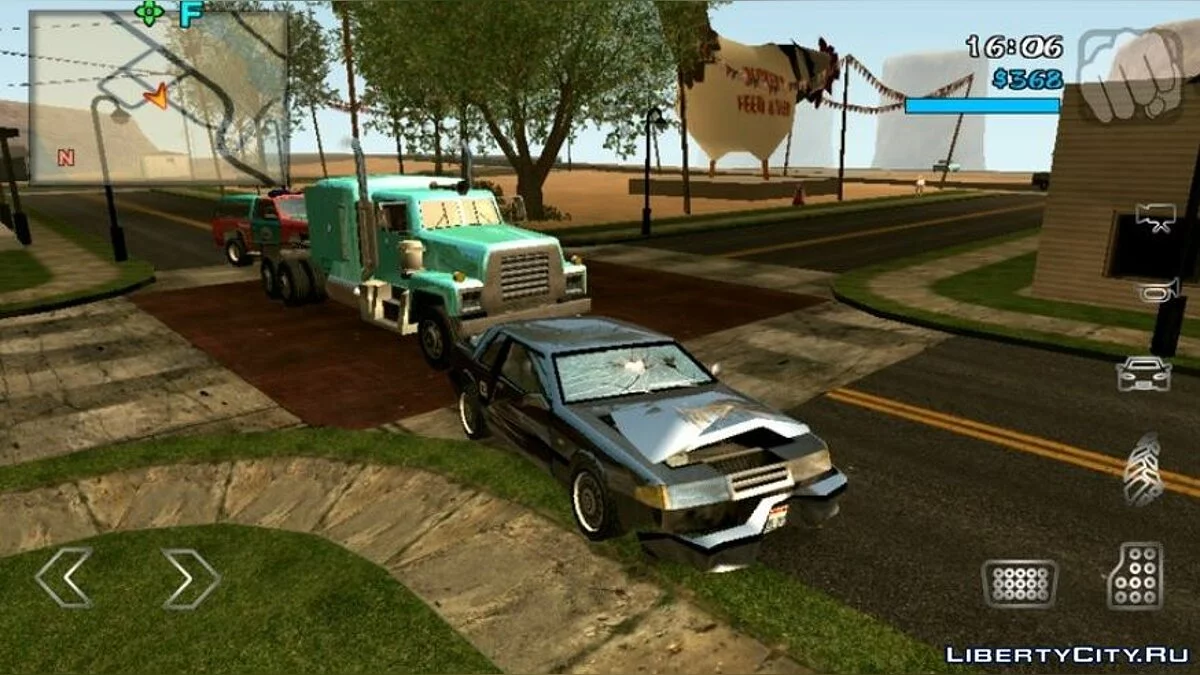 HD дороги из GTA 5 / GTA San Andreas (iOS, Android)