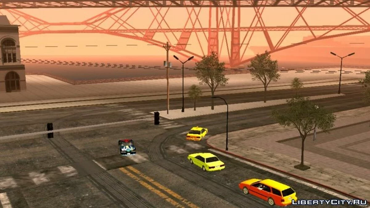HD дороги из GTA 5 / GTA San Andreas (iOS, Android)