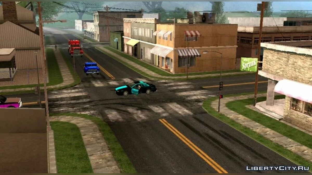HD дороги из GTA 5 / GTA San Andreas (iOS, Android)