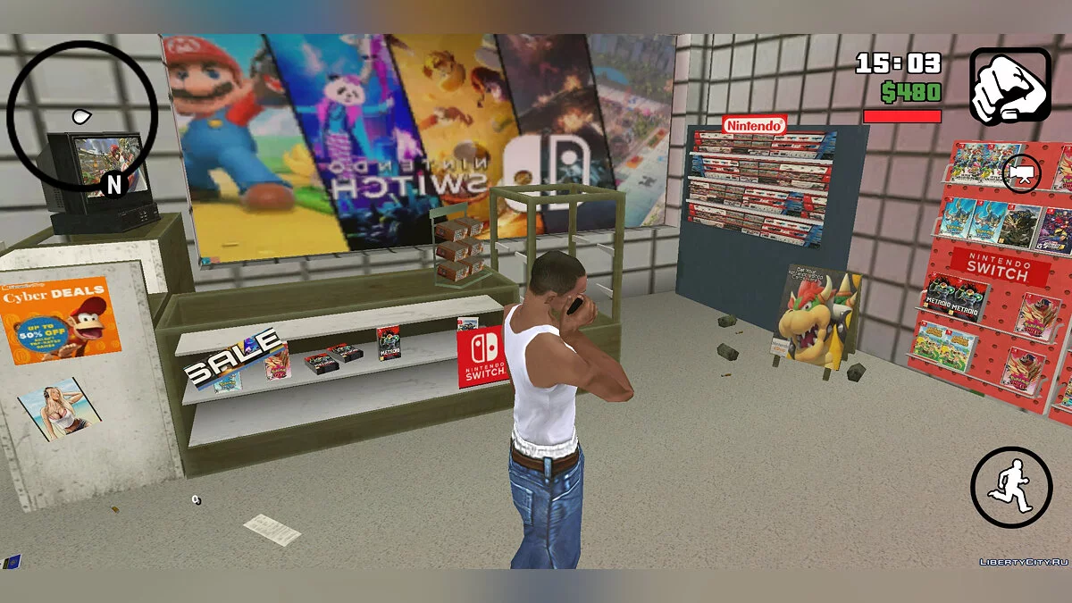 Магазин Nintendo  / GTA San Andreas (iOS, Android)
