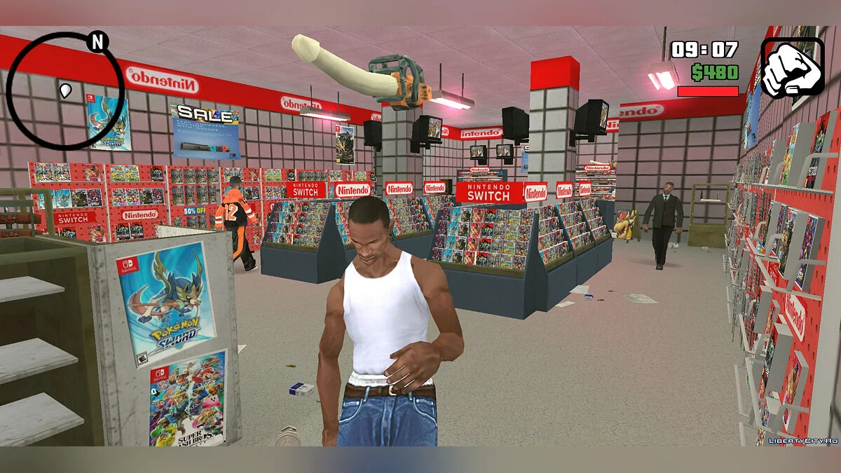 Магазин Nintendo  / GTA San Andreas (iOS, Android)