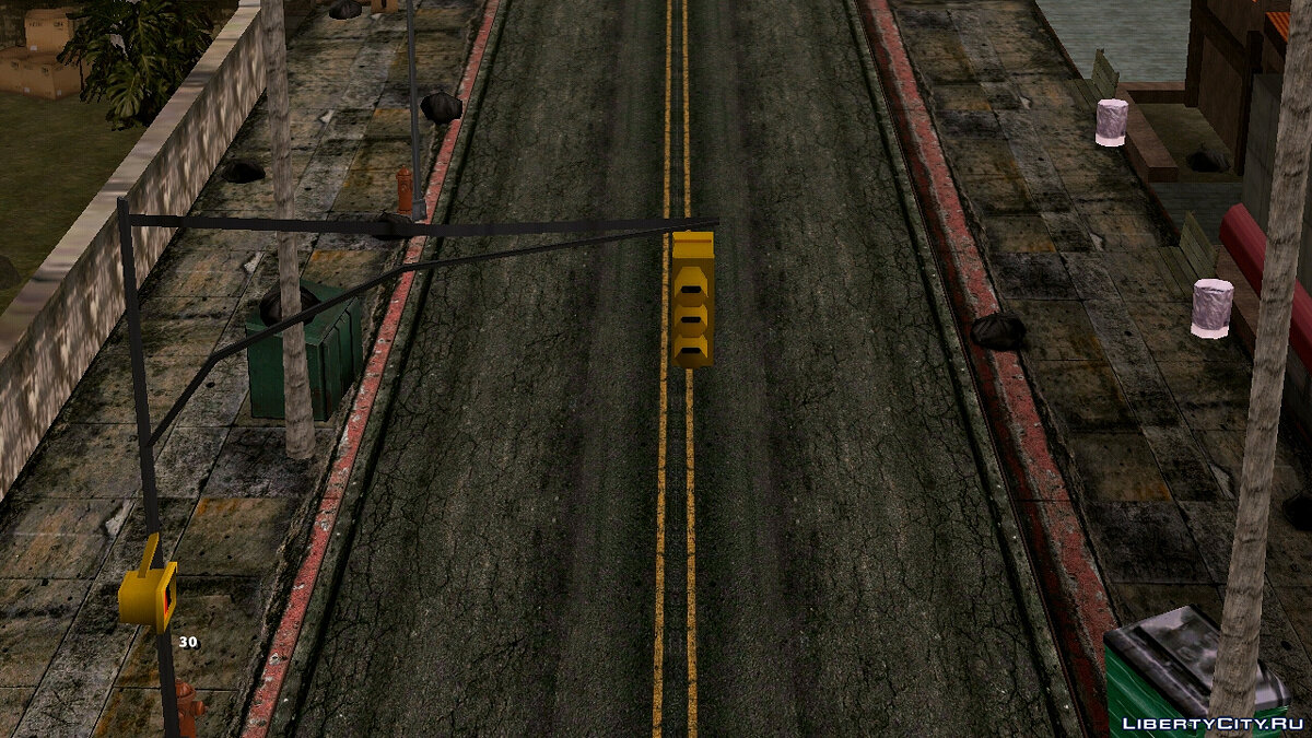 Новые дороги и тротуары для GTA San Andreas (iOS, Android) - Картинка #1