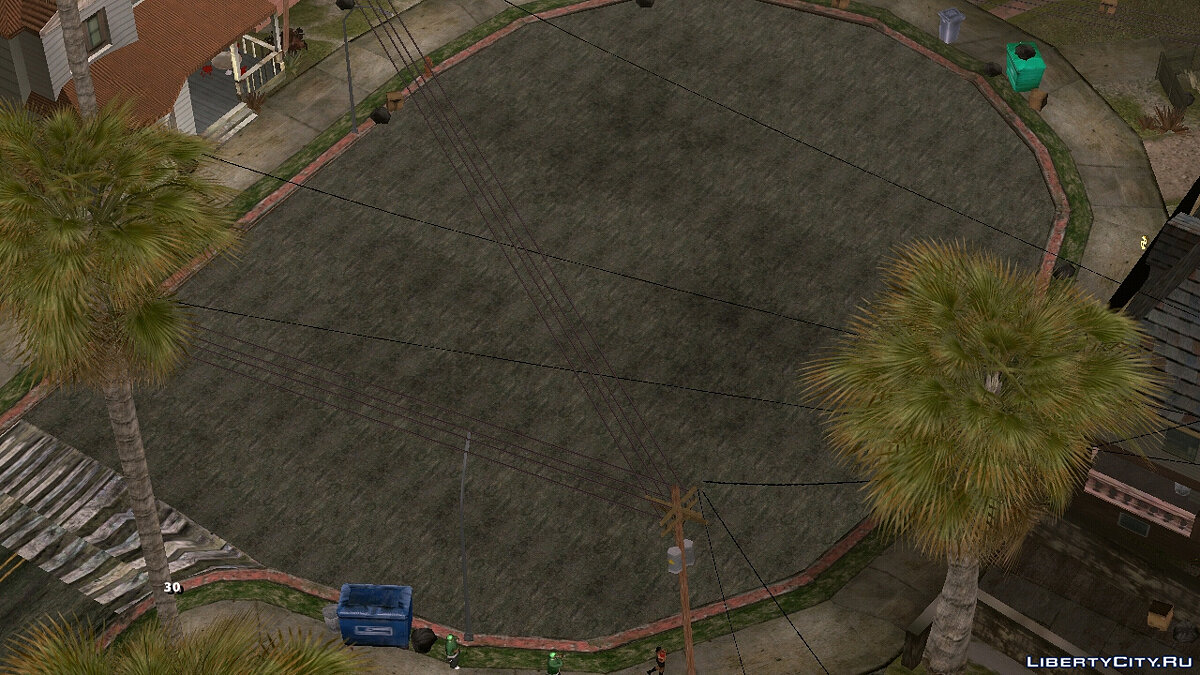 Новые дороги и тротуары для GTA San Andreas (iOS, Android) - Картинка #2