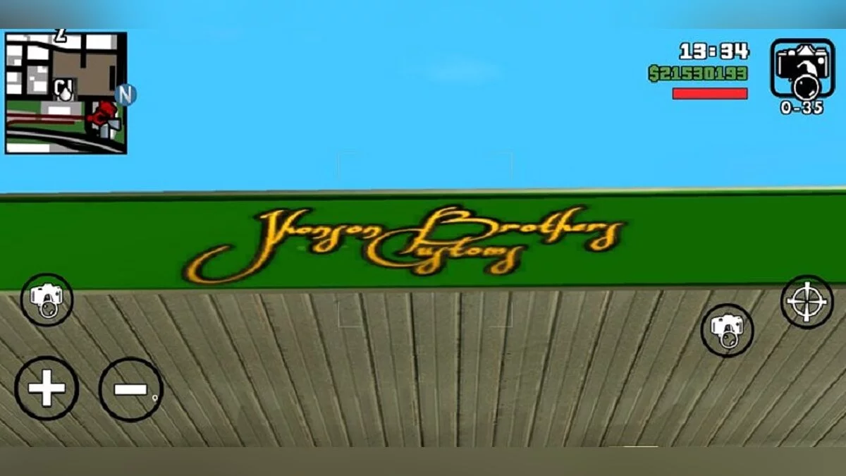 Ретекстур гаража в Доэрти / GTA San Andreas (iOS, Android)