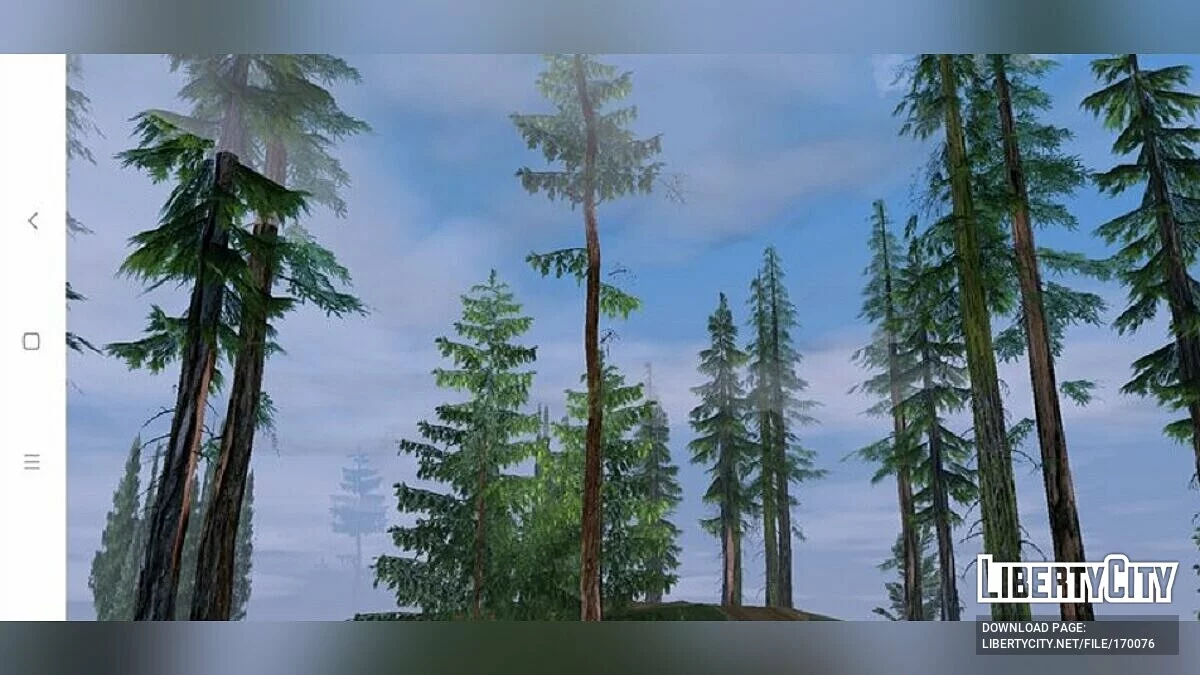 Новая растительность v2.0 / GTA San Andreas (iOS, Android)