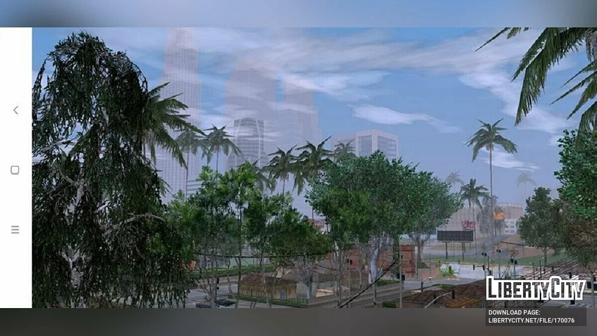 Новая растительность v2.0 / GTA San Andreas (iOS, Android)