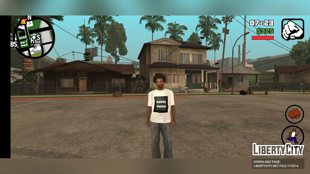 Скачать Цветные кнопки для GTA San Andreas (iOS, Android)