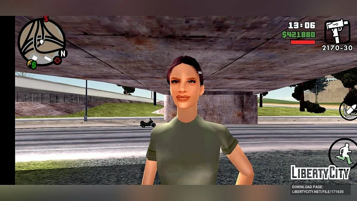 Улучшенные текстуры девушек Сиджея / GTA San Andreas (iOS, Android)