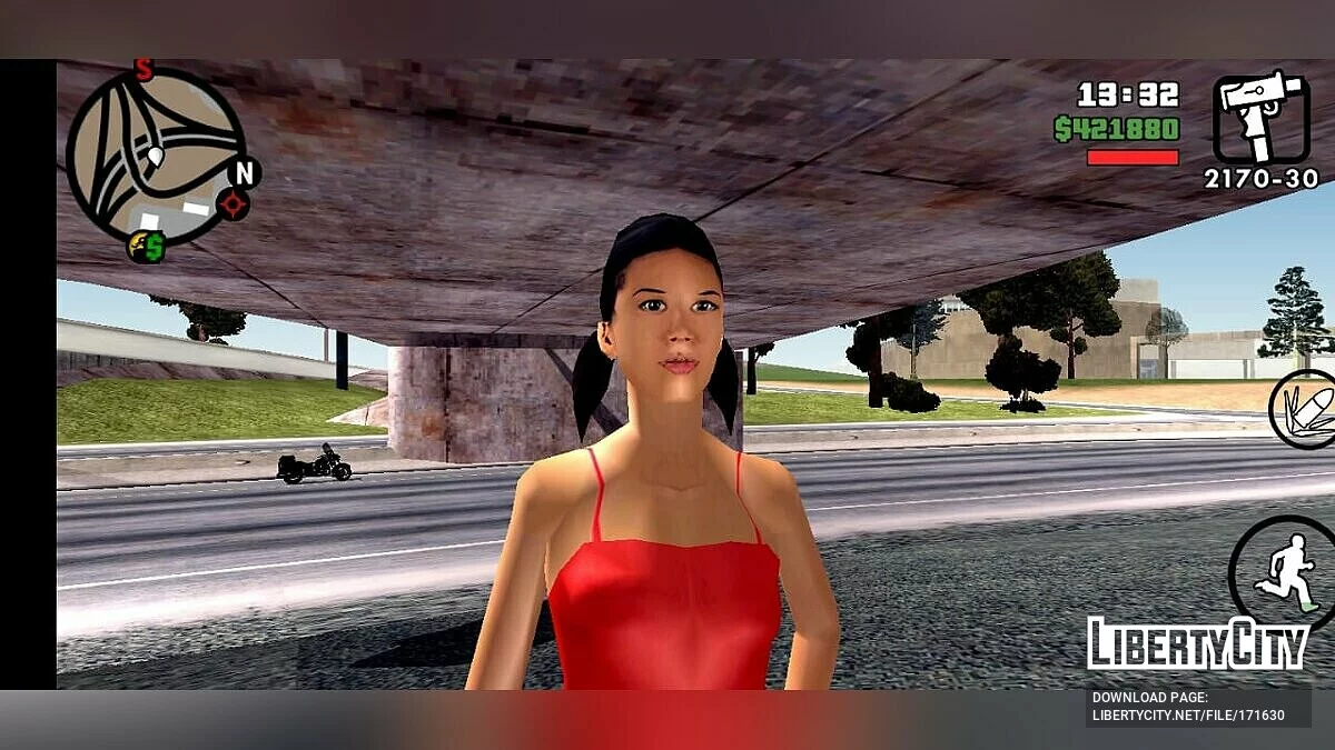 Улучшенные текстуры девушек Сиджея / GTA San Andreas (iOS, Android)