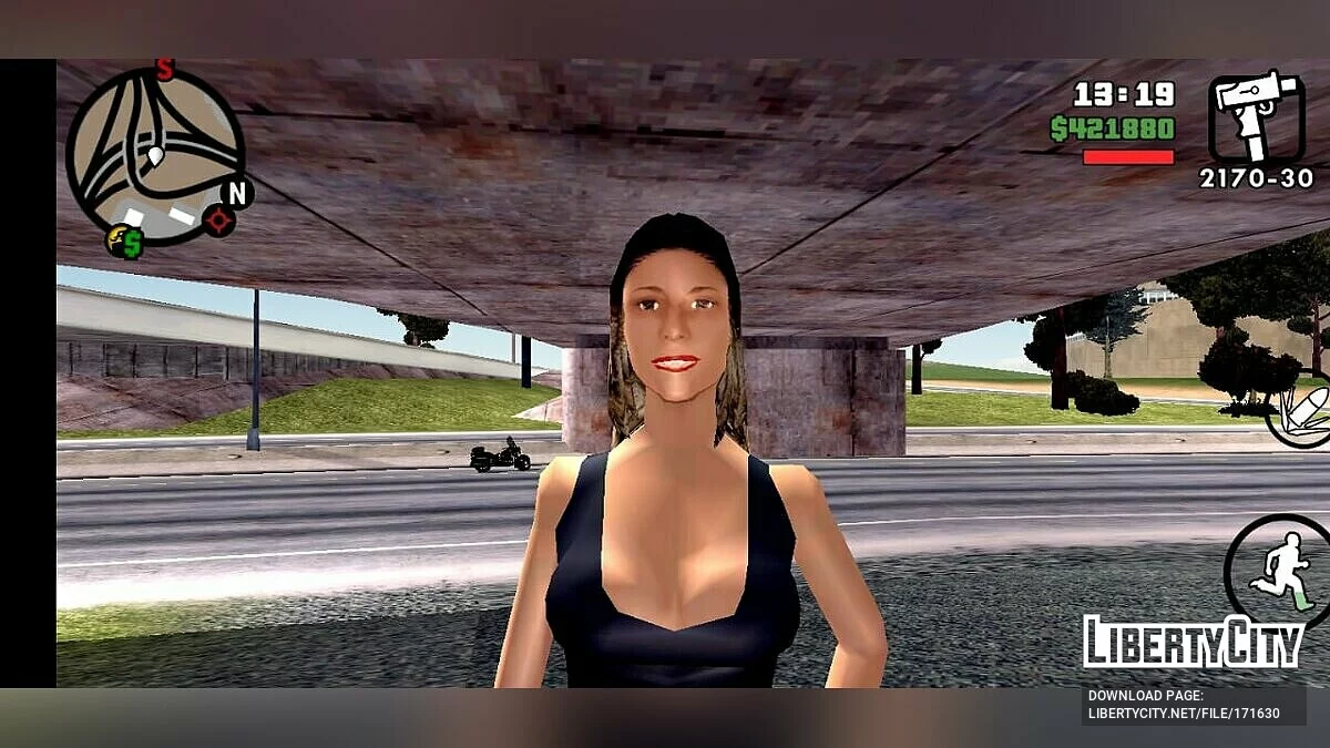 Улучшенные текстуры девушек Сиджея / GTA San Andreas (iOS, Android)