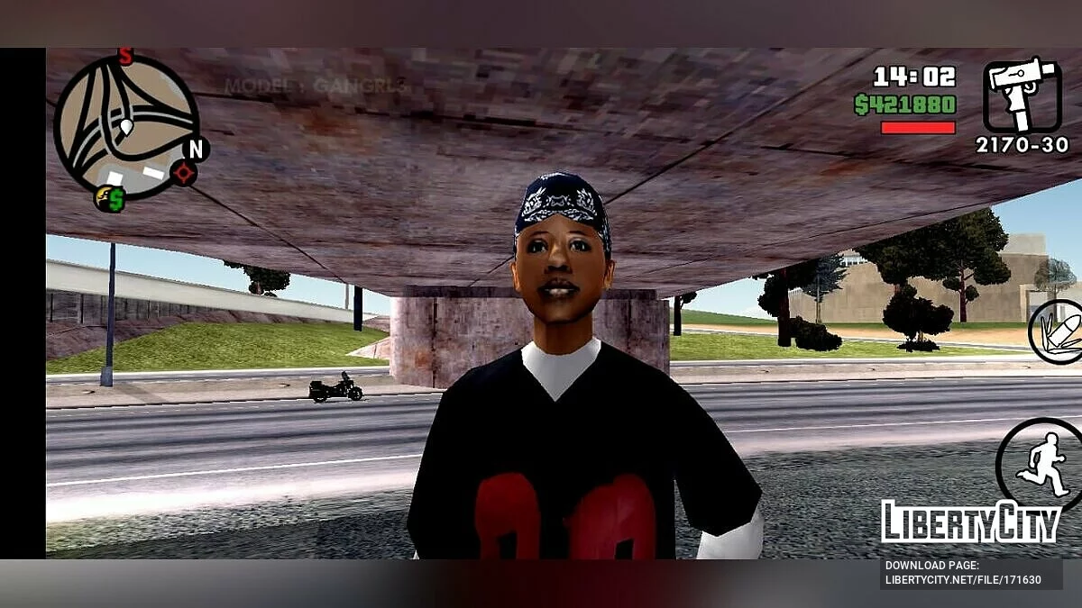 Улучшенные текстуры девушек Сиджея / GTA San Andreas (iOS, Android)