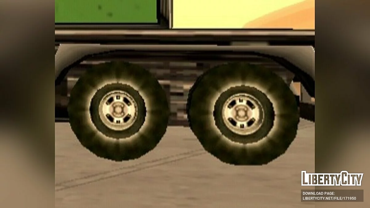 Новые цвета для грузовых автомобилей / GTA San Andreas (iOS, Android)
