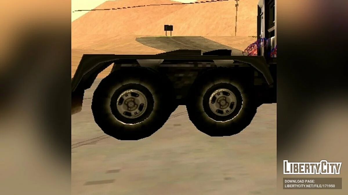 Новые цвета для грузовых автомобилей / GTA San Andreas (iOS, Android)