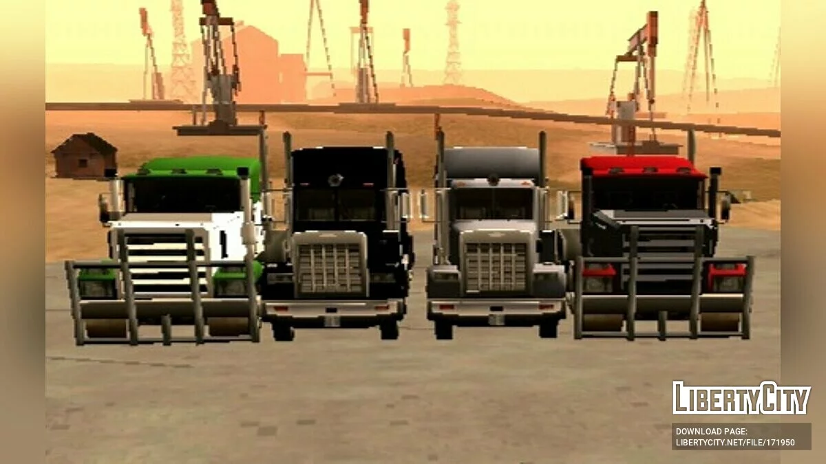 Новые цвета для грузовых автомобилей / GTA San Andreas (iOS, Android)