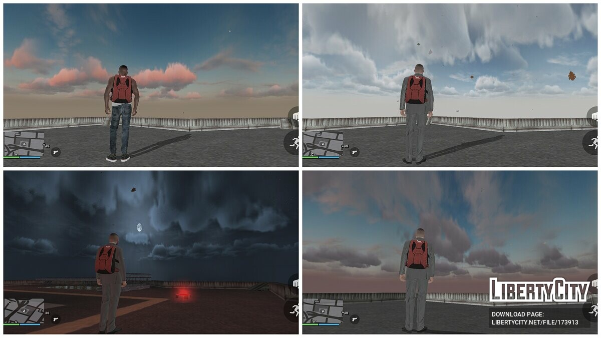 DirectX 3.0 Skybox для GTA San Andreas (iOS, Android) - Картинка #1