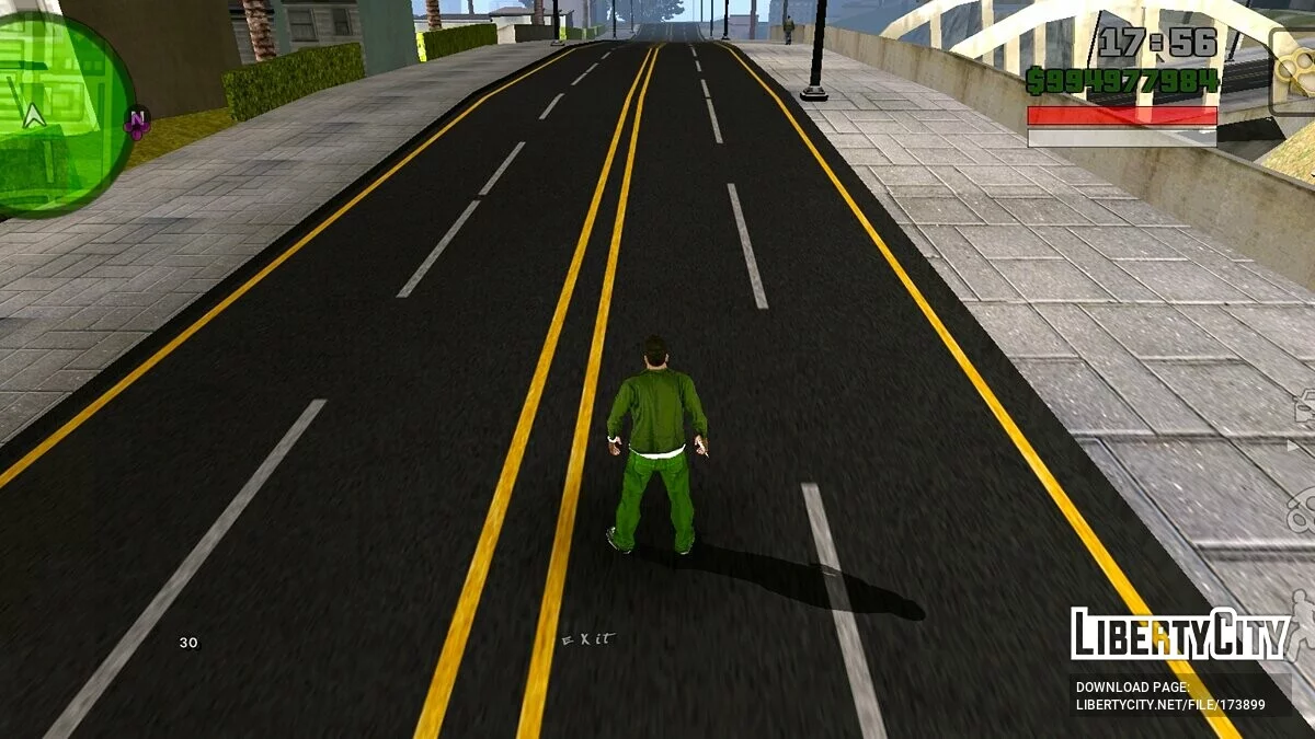 Обновлённые дороги / GTA San Andreas (iOS, Android)