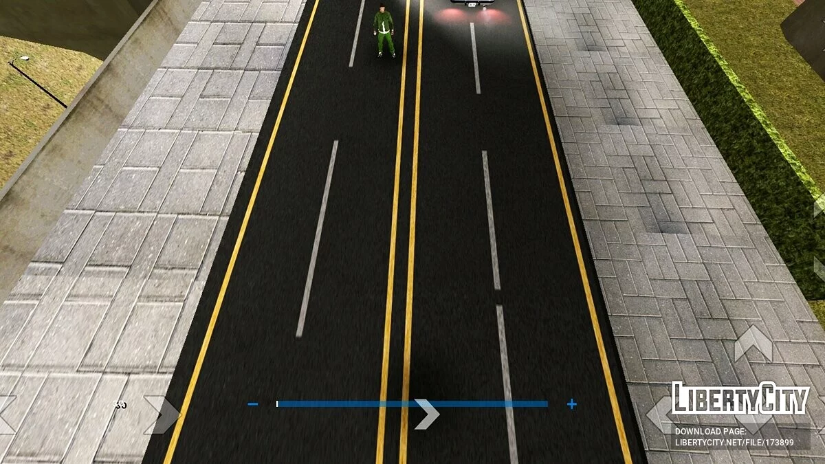 Обновлённые дороги / GTA San Andreas (iOS, Android)