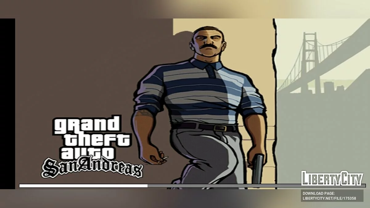 Загрузочные экраны с ПК-версии / GTA San Andreas (iOS, Android)