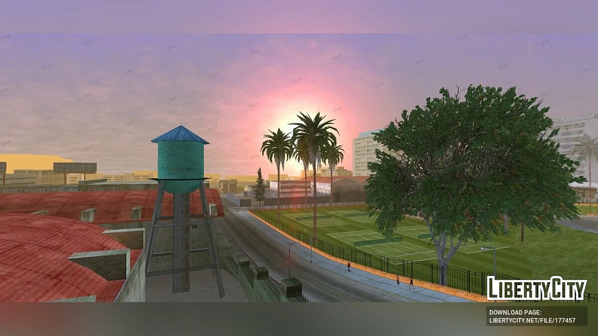 Растительность из GTA San Andreas — The Definitive Edition / GTA San Andreas (iOS, Android)