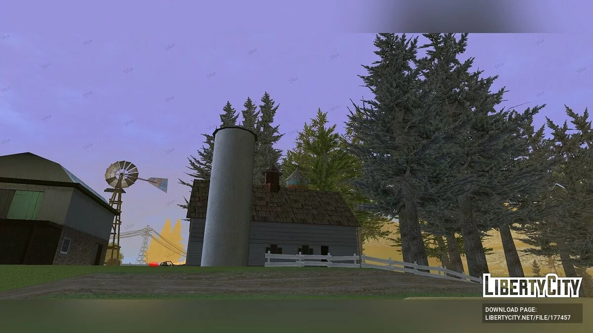 Растительность из GTA San Andreas — The Definitive Edition / GTA San Andreas (iOS, Android)