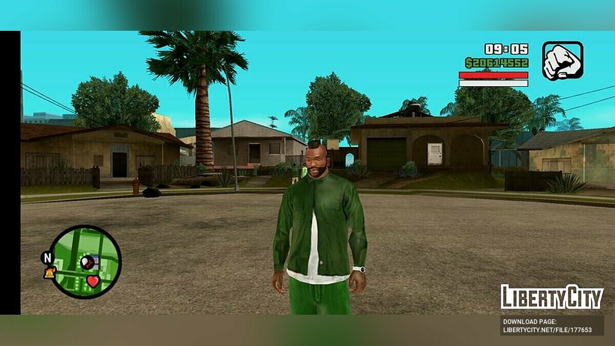 Скачать HQ лицо для Карла для GTA San Andreas (iOS, Android)