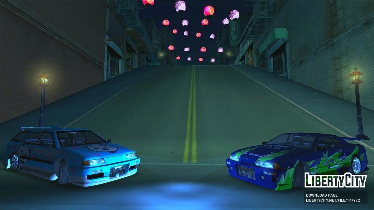 NFS Paintjobs Pack / GTA San Andreas (iOS, Android)